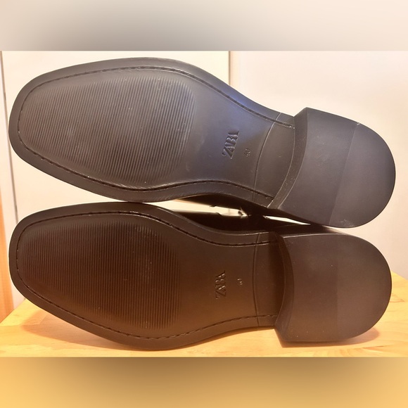 Zara High Shaft Leather Boots - Picture 6 of 8